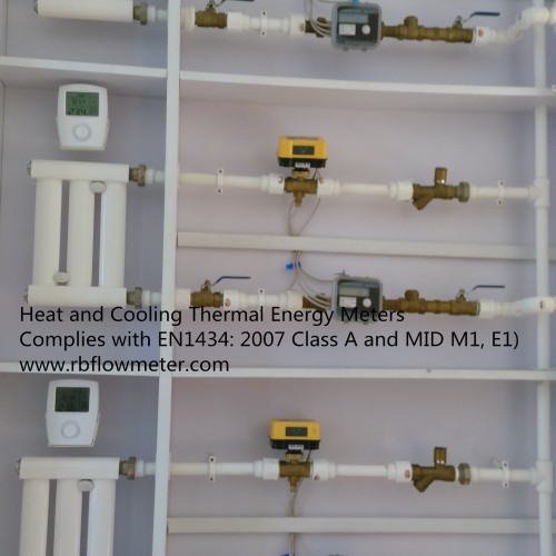 Rbbh thermal heat energy meters with mid class 2 approved